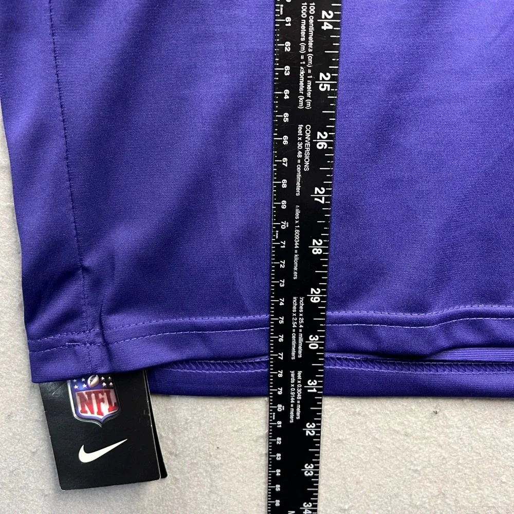 Nike Jordan Addison Minnesota Vikings Purple Game Jersey Mens Small #3‎ NFL New